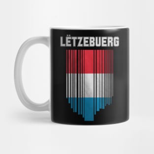 Luxembourg flag Lëtzebuerg Mug
